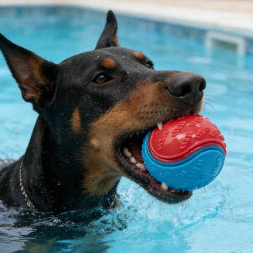 Balle Lumineuse Indestructible pour Chien - Jouet Résistant